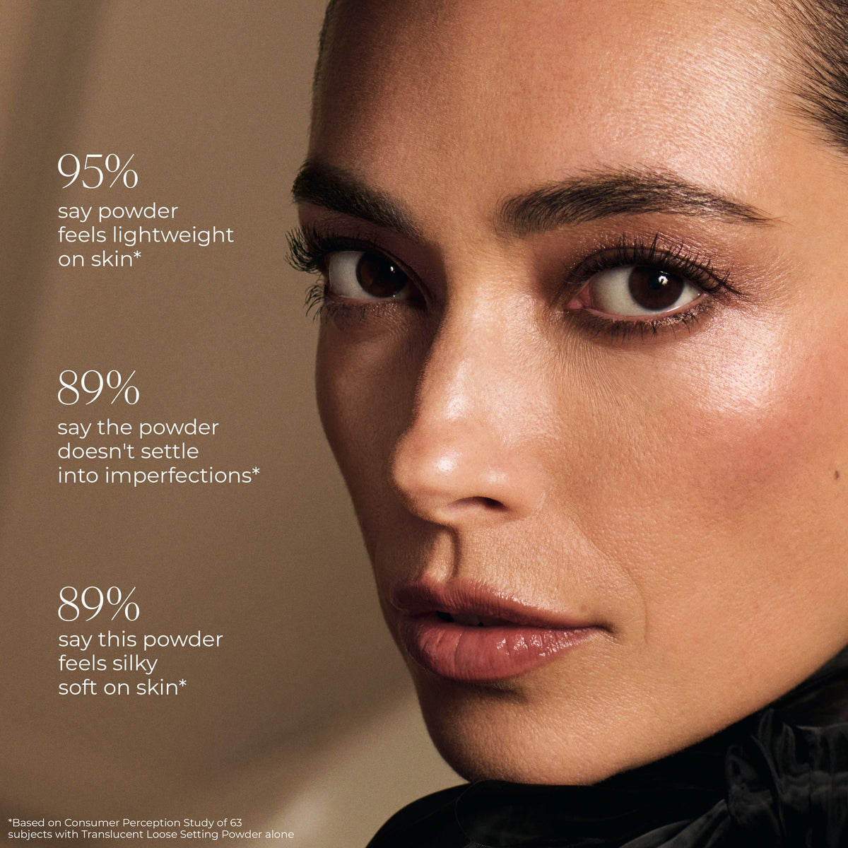 The Finishing Touch Translucent Loose Setting Powder & Puff Tone-Up Rose